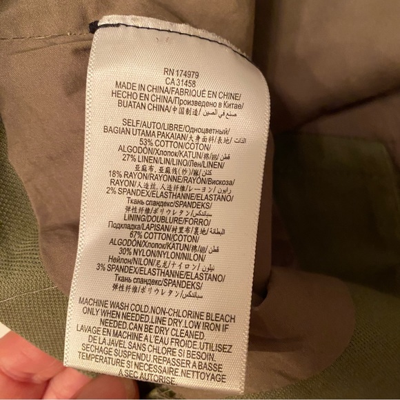 Marks and Spencer Vintage Green VNeck Pullover - Picture 4 of 7